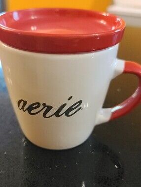 Aerie Coffee Tea Mug Cup With Cover
